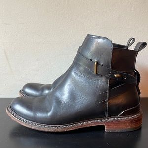Rag & bone New York Driscoll Chelsea leather black ankle boot handmade